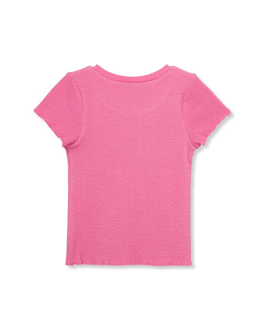 Truce Textured Button Front Top