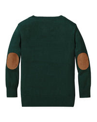 Hope & Henry Fine Gauge V-Neck Sweater