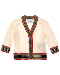 Burberry Wool Cardigan 3 - 6 M White