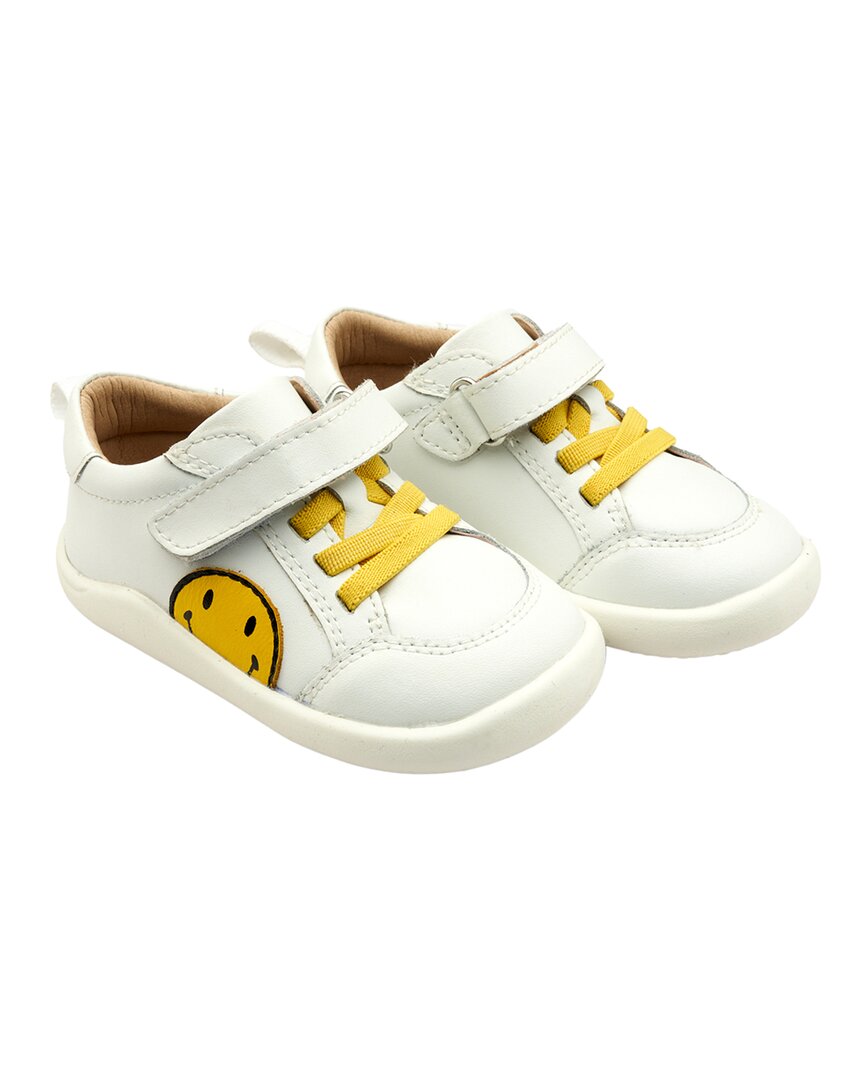 Oldsoles Smiley Toddler Leather Sneaker