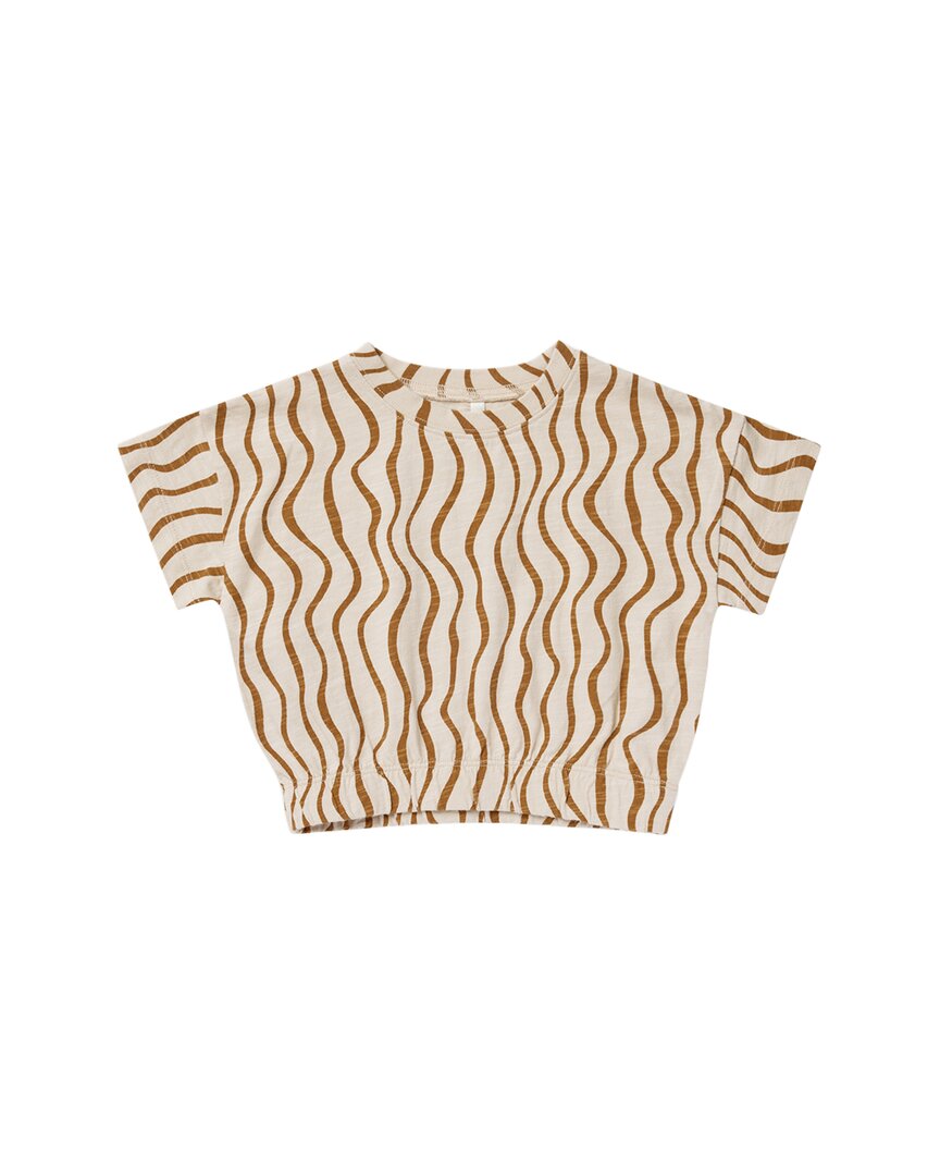 Rylee + Cru Collective Cinched Jersey T-Shirt