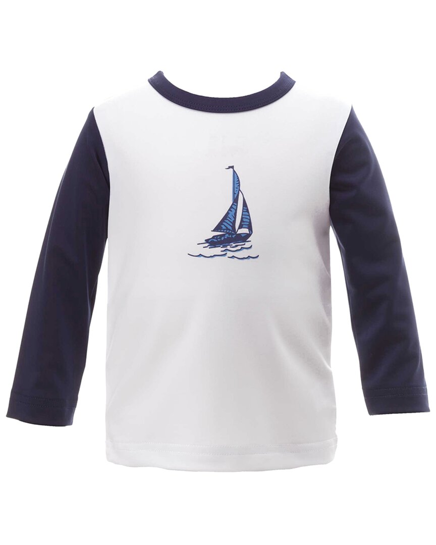 Rachel Riley Sailboat Rashguard 3 - 6 M Navy