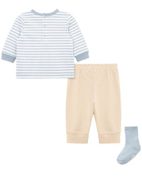 Little Me Woof Jogger Set Sock