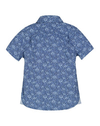 Hope & Henry Poplin Short Sleeve Shirt