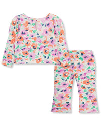 Peek Kids Wispy Floral Print Pant Set