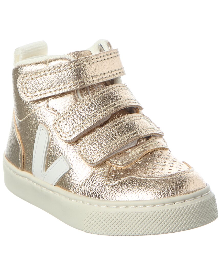 Veja Small V-10 Mid Leather Sneaker