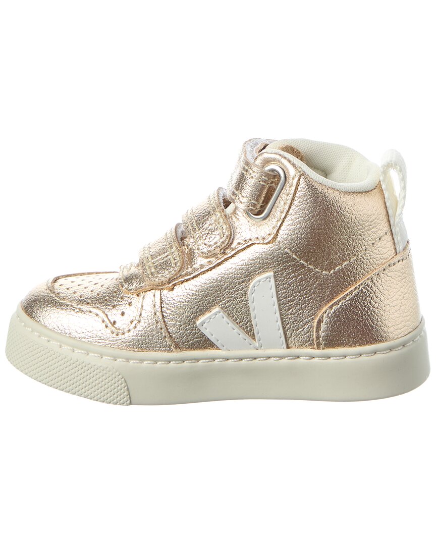 Veja Small V-10 Mid Leather Sneaker