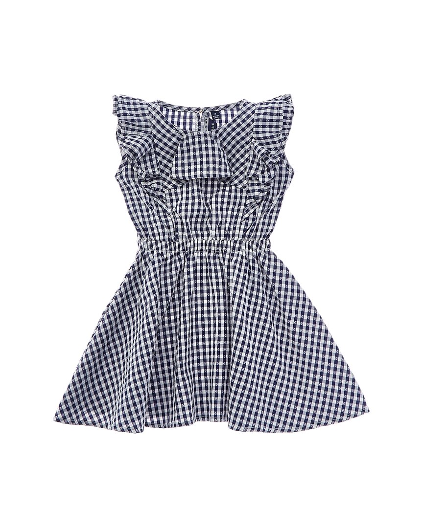 Duffield Lane Stacy Dress Blue 5 (Little Girl M)