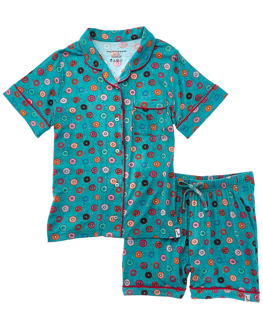 Preppy Goose 2Pc Pajama Set