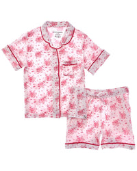 Preppy Goose 2Pc Pajama Set Pink