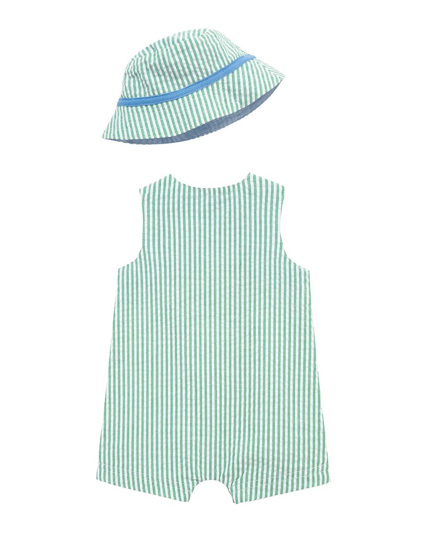 Little Me Golf Sunsuit & Hat