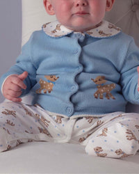 Rachel Riley Rachel Riley Blue Fawn Cardigan