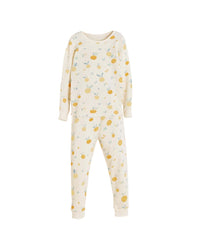 Babycottons Nature 2Pc Waffle Snug Pajamas
