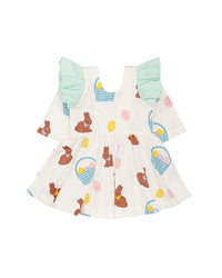 Monica + Andy Double Ruffle Let's Dance Dress