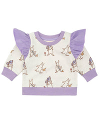 Monica + Andy Double Ruffle Sweatshirt