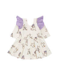 Monica + Andy Double Ruffle Let's Dance Dress