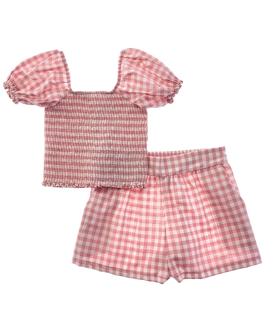 Little Peixoto Ivy Short Set Pink