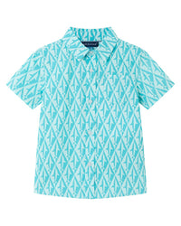 Andy & Evan Geo Shark Button-Down Shirt