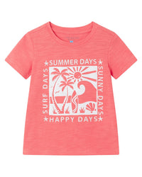 Andy & Evan Garment Washed Slub T-Shirt