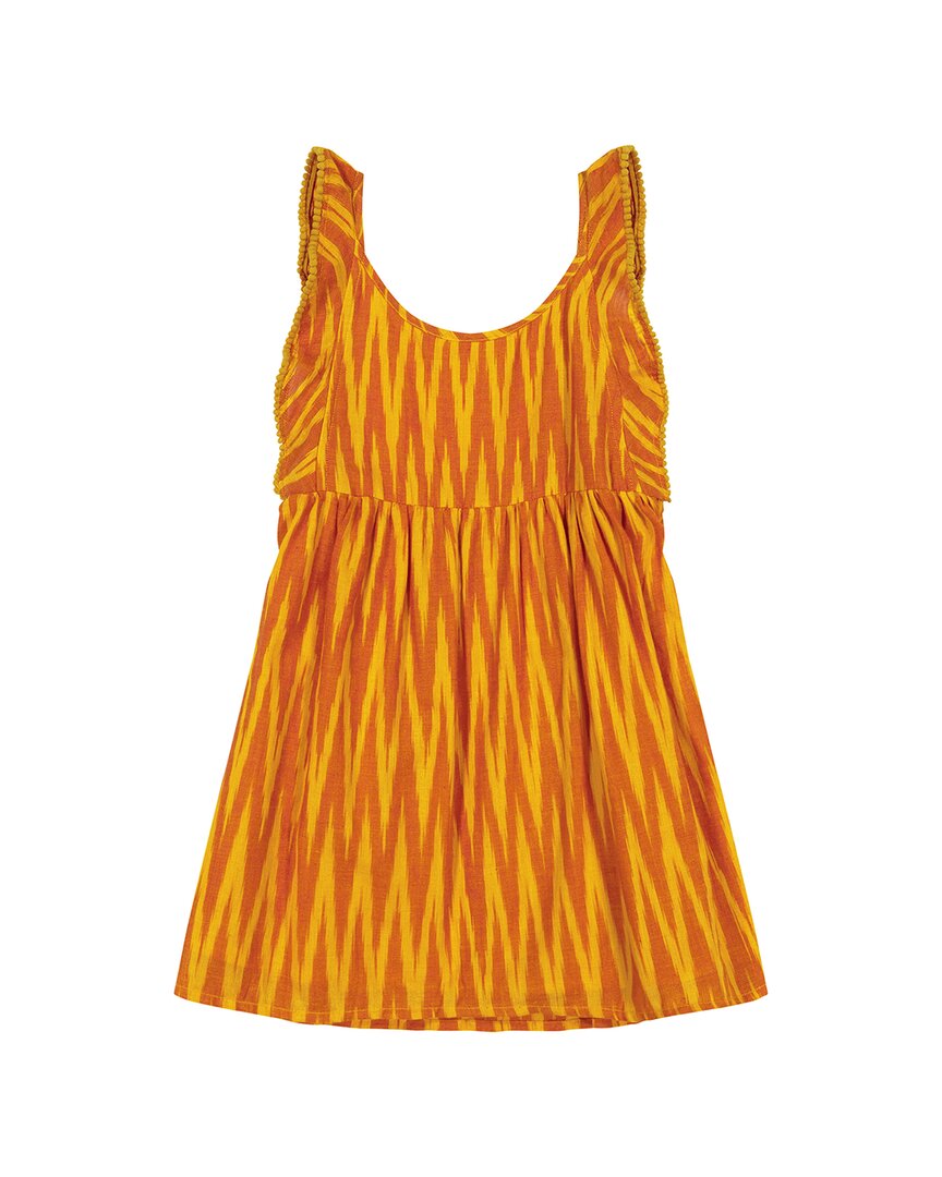 Mer St. Barth Daphne Flutter Sleeve Dress