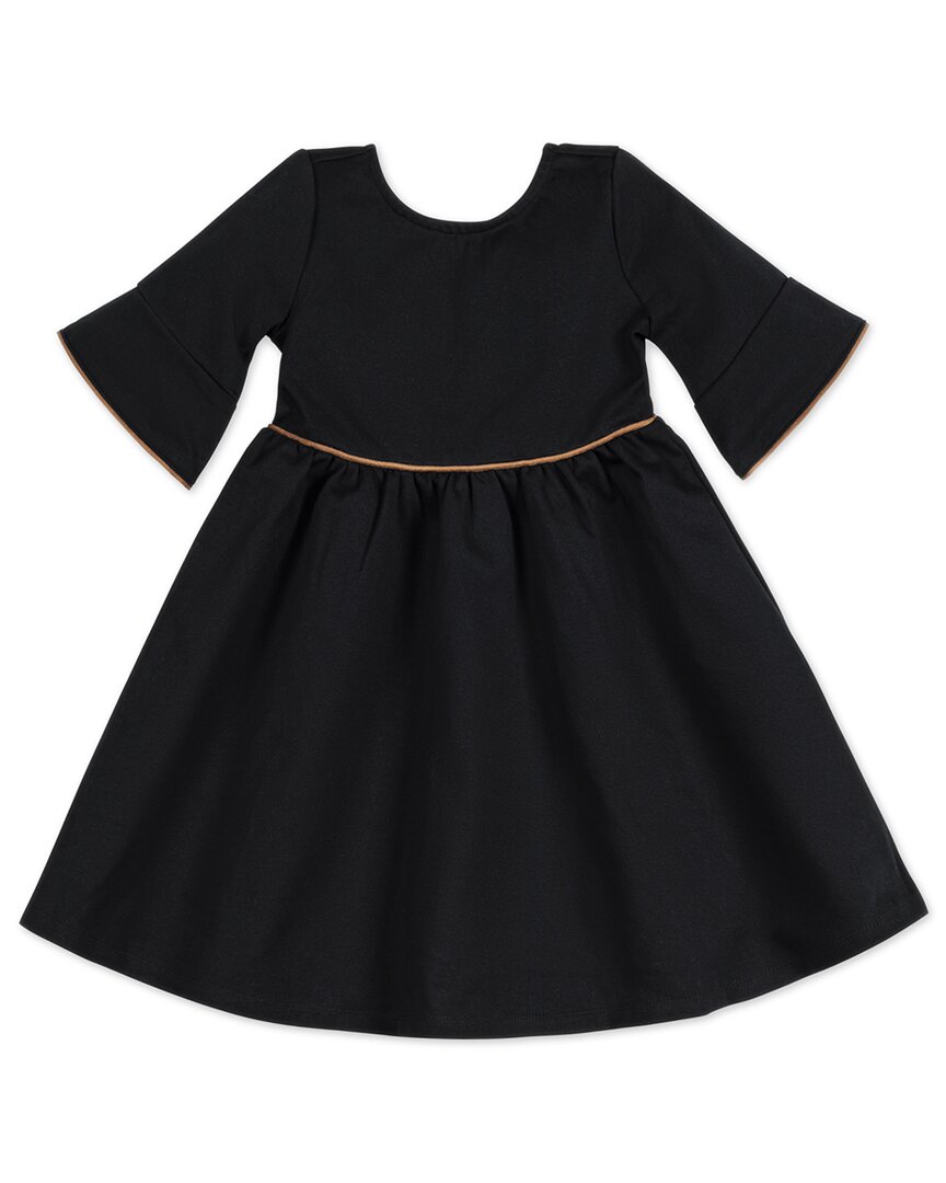 HOPE & HENRY Hope & Henry Ruffle Sleeve Ponte Dress