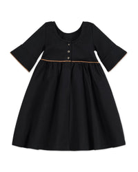 HOPE & HENRY Hope & Henry Ruffle Sleeve Ponte Dress