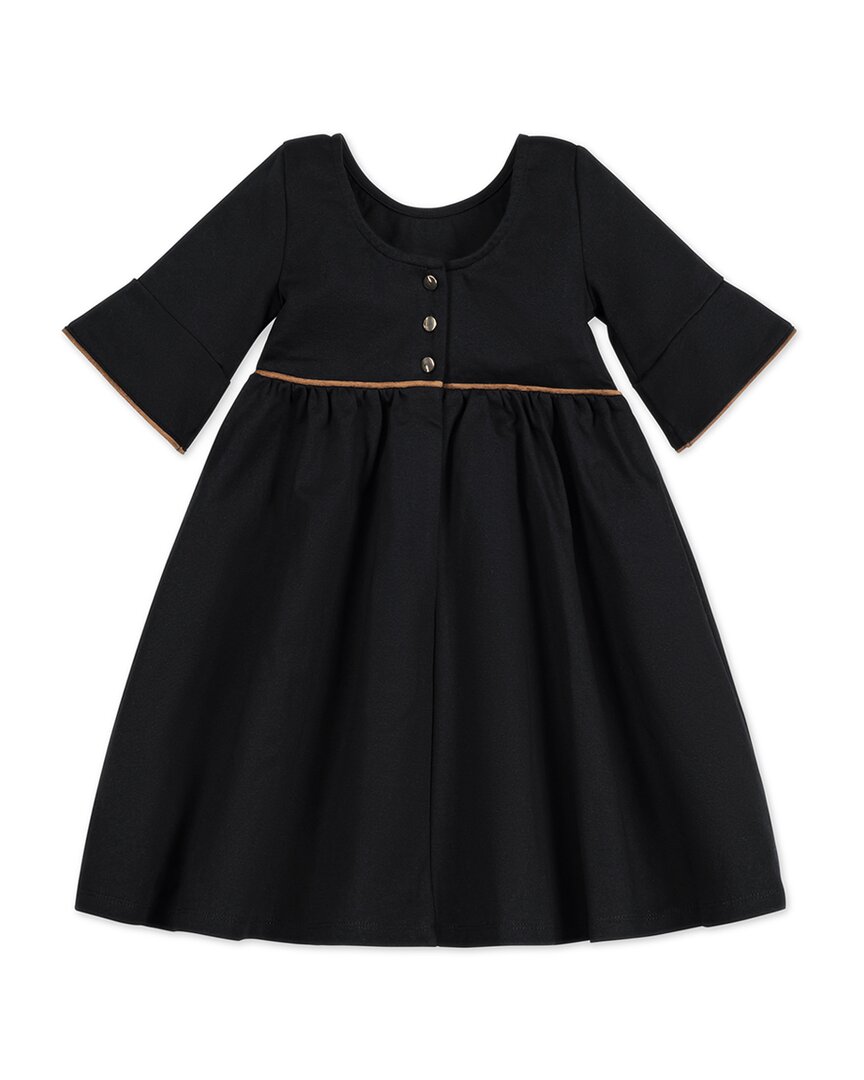 HOPE & HENRY Hope & Henry Ruffle Sleeve Ponte Dress