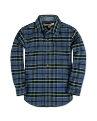 Hope & Henry Button-Down Plaid Flannel Shirt