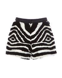 Burberry Zebra Wool-Blend Short