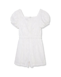Habitual Allover Eyelet Romper