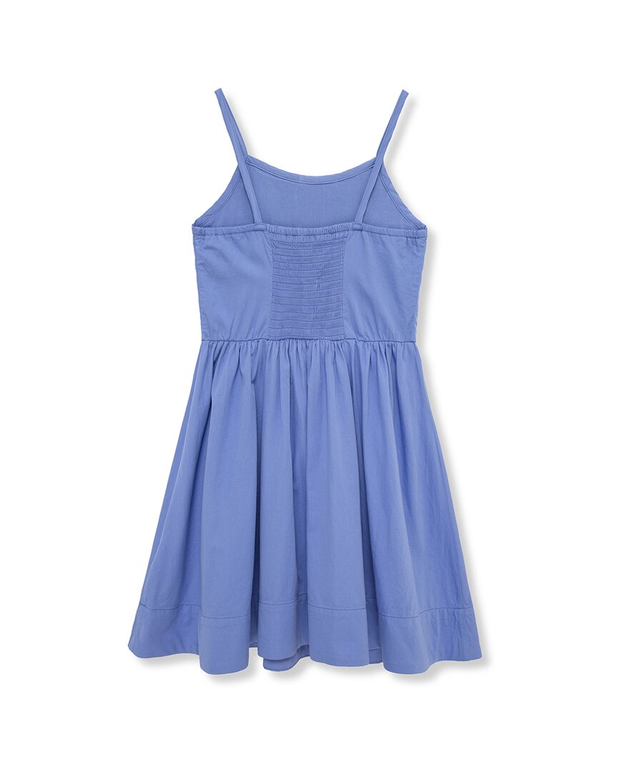 Habitual Strappy Fit & Flare Dress, Blue / 12 (Big Girl M)