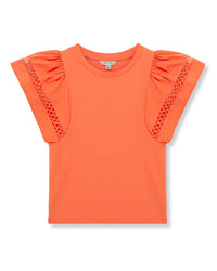 Habitual Flutter Sleeve Top