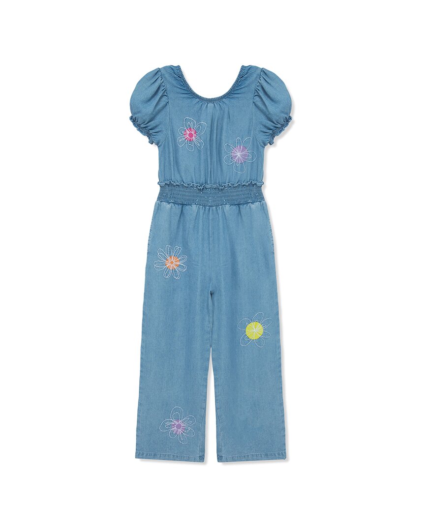 Peek Kids Sketchy Flowers Jumpsuit