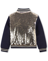 Billieblush Sequin Reversible Zip Jacket