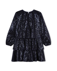 Billieblush Sequin Smocked Dress