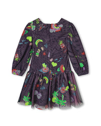 Billieblush Sequined Graphic Dress