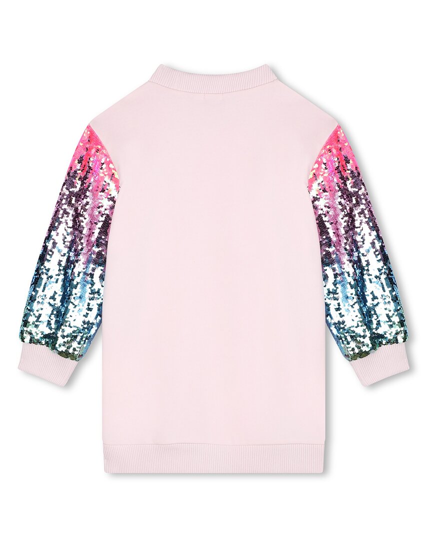 Billieblush Sequin Sleeve Sweater Dress