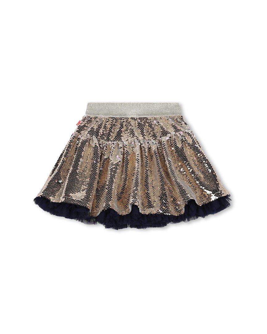 Billieblush Sequin Metallic Skirt