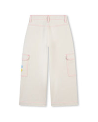 Billieblush Floral Denim Cargo Pant
