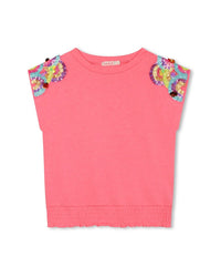 Billieblush Sequin Trim T-Shirt