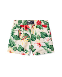 Janie And Jack Recycled Tropical Floral Swim Trunk