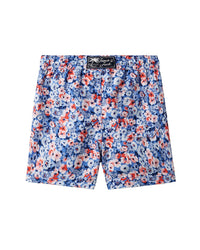 Janie And Jack Recycled Floral Swim Trunk