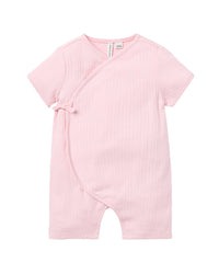 Janie And Jack Baby Pointelle Wrap Romper