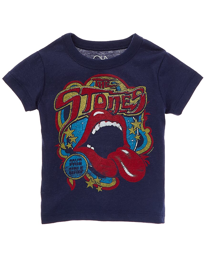 Chaser Rolling Stones Some Girls T-Shirt Blue
