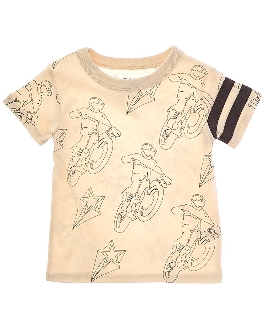 Chaser Moto Star T-Shirt White 4T