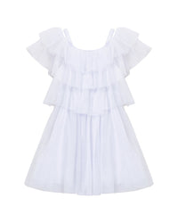 Habitual Tiered Mesh Dress