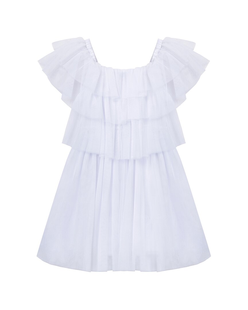 Habitual Tiered Mesh Dress