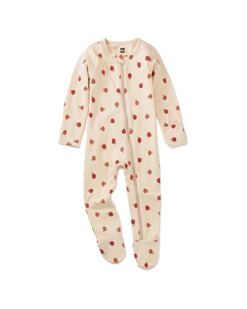 Tea Collection Footed Zip Front Baby Romper