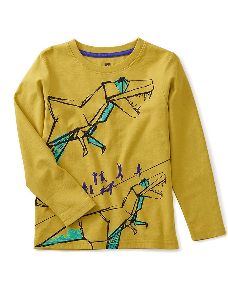 Tea Collection Origami Dinos Graphic T-Shirt
