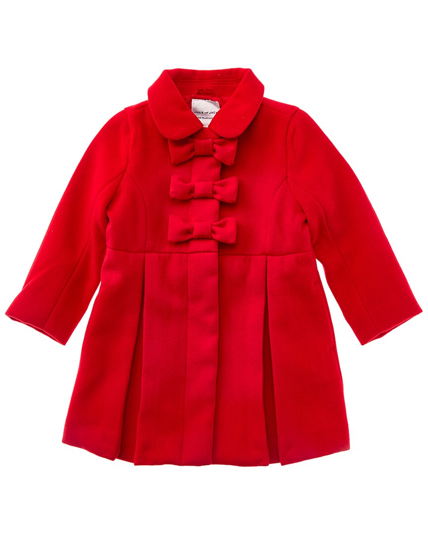 Janie and Jack Janie And Jack The Bow Coat